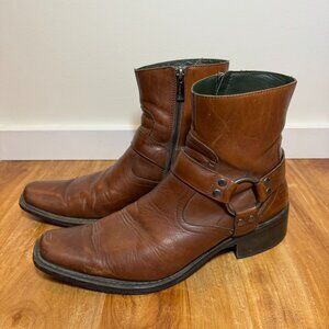 Kenneth Cole Wild West Leather Boots - Size 7.5M